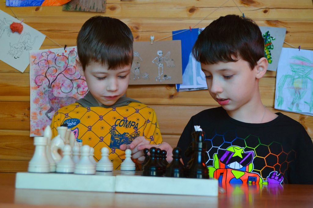 Board Games for Kids - Kids Playing Chess
