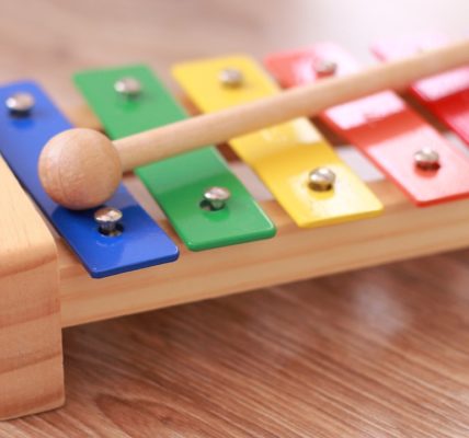 Picture of a xylophone evoking Music Games for Kids