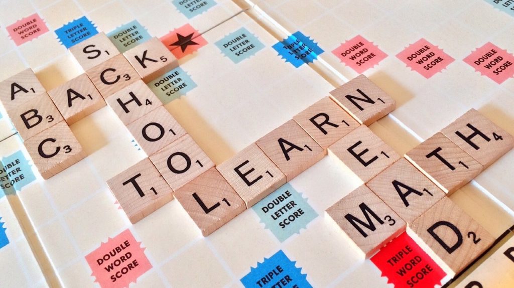 Image of scrabble style puzzle to show Puzzle Games for Kids